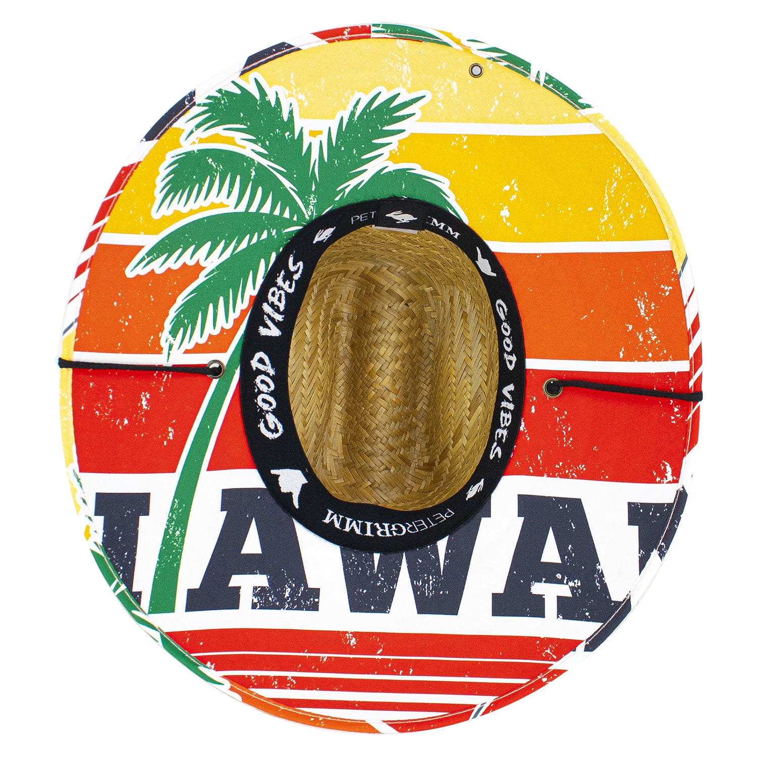 Hawaii Straw Lifeguard Hat Doba